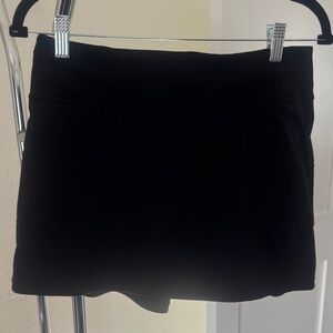 Lululemon Athletica Black Mini Skirt